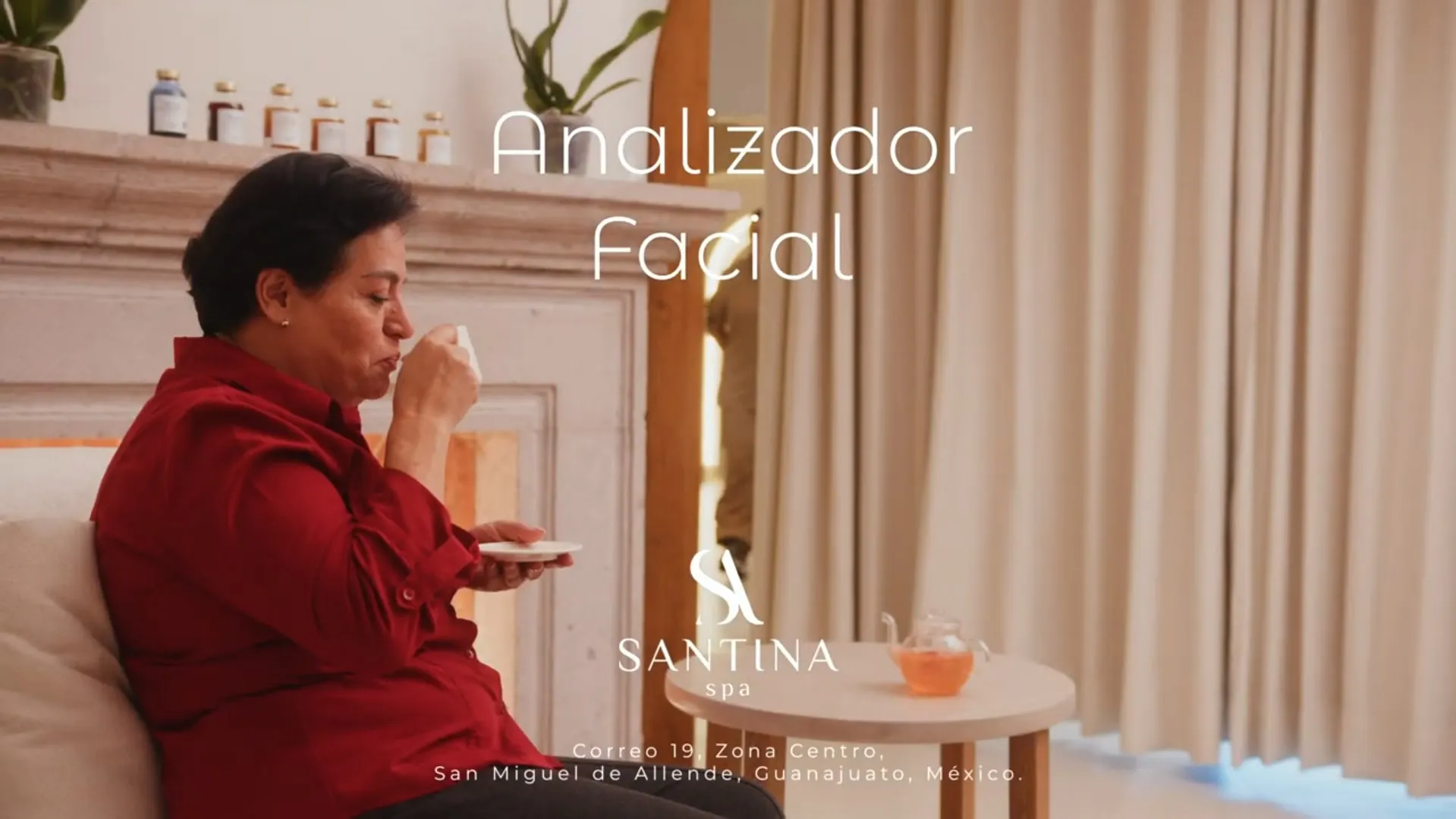 Santina campaign frame: Facial analyzer