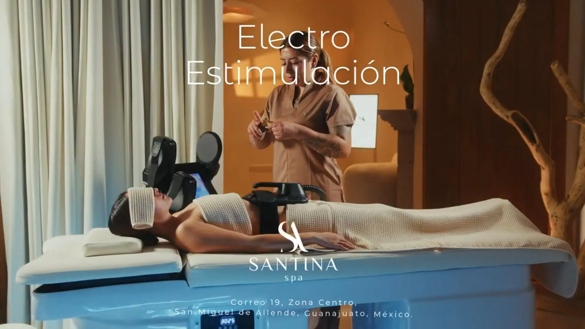 Santina campaign frame: Electrostimulation