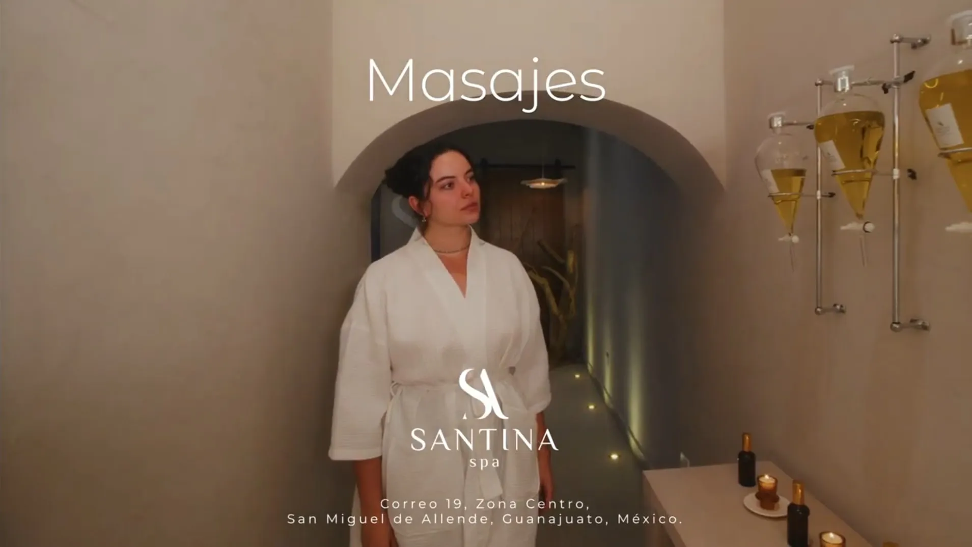 Santina campaign frame: Massage